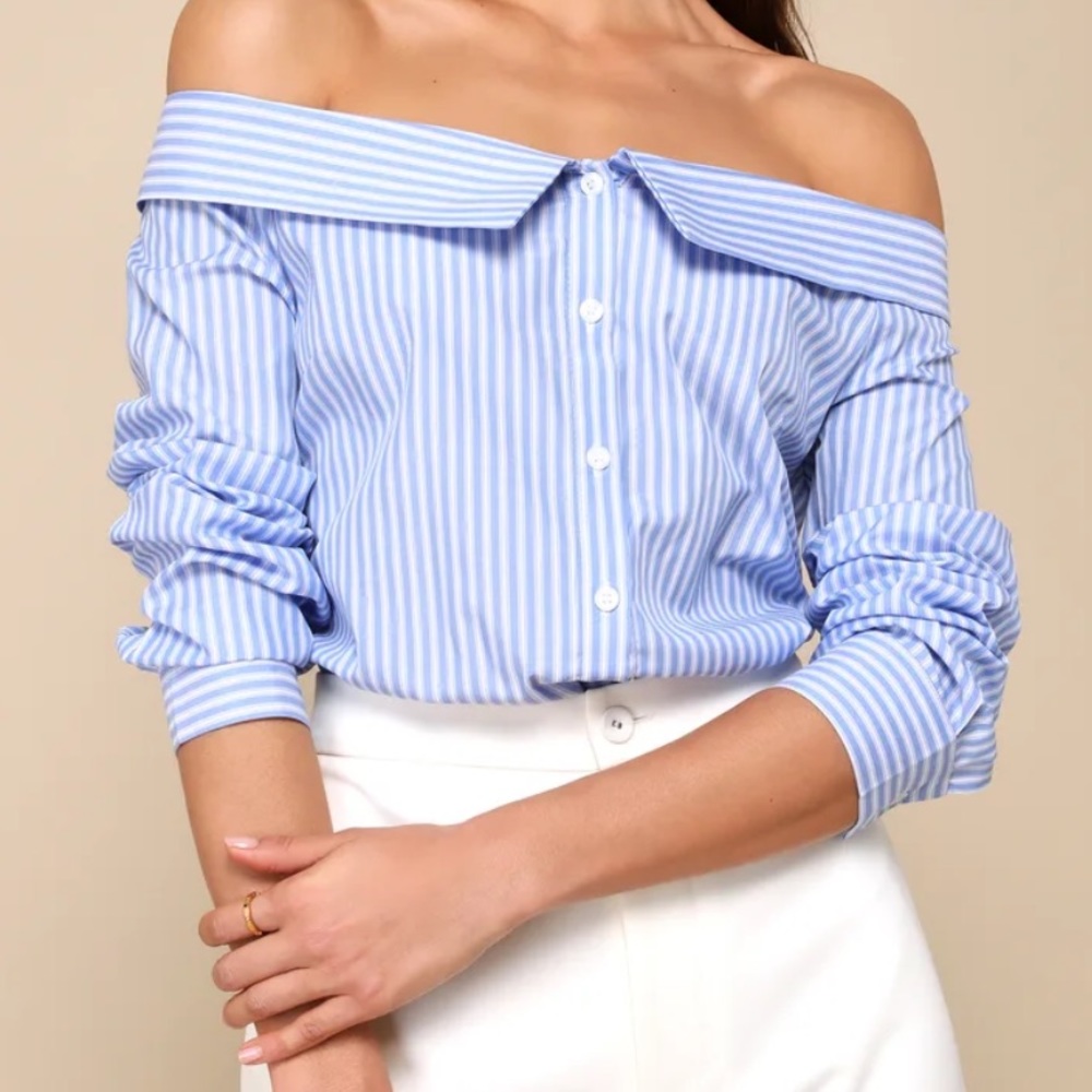 Off the shoulder top